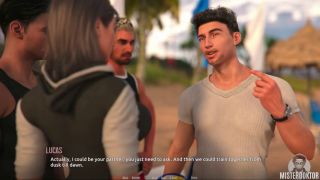 60Fps DOMINO BEACH 06 - Visual Novel Gameplay-5