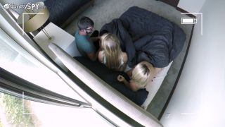 Desperate nannies caught stealing suck boss cock to stay out o....-6