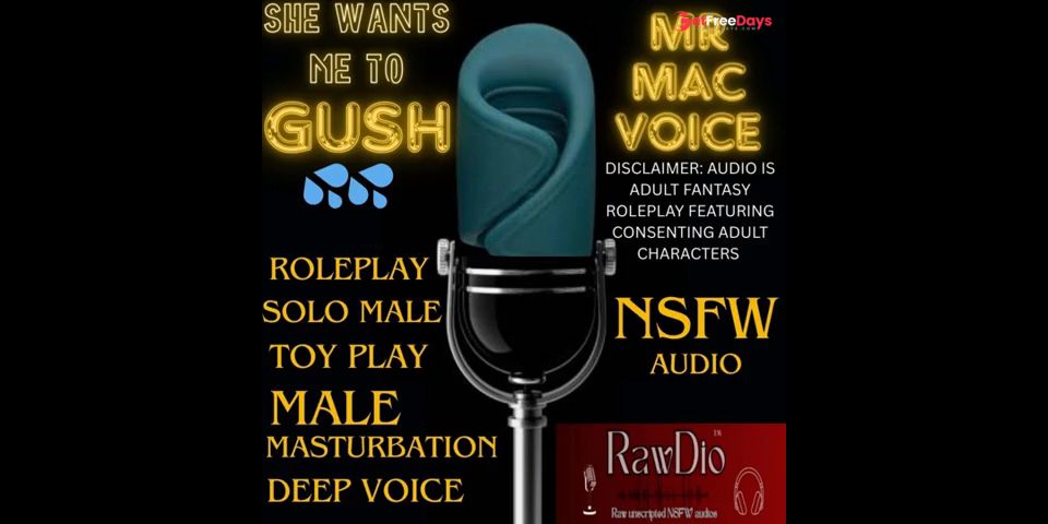 Gushin For Her - NSFW AudioMale MasturbationRoleplay Toy Control