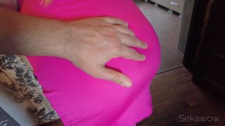SekawowFucked a girl in a pink dress-1