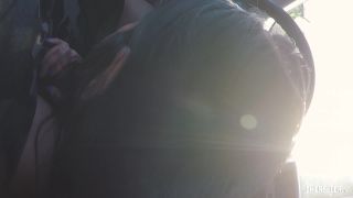 adult video clip 30 bbw mature big ass anal Busty Russian babe Kira Queen eats cum in wild hard outdoor sex on the ..., outdoor on cumshot-2