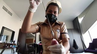 adult video 17 Domina Fire - Sadistic Nurse Sounding And Edging, fetish examples on femdom porn -4