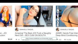 PHEmanuelly RaquelHinata Cosplay Girl Doing Sexy Ahegao Faces Jerk Off Instructions JOI Sucking Toy Creampie - 1080p-9