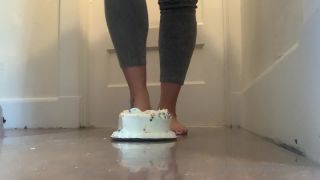 porn video 41 goddessmonica00w  Crushing cake .. per your request on feet porn japanese foot fetish-2