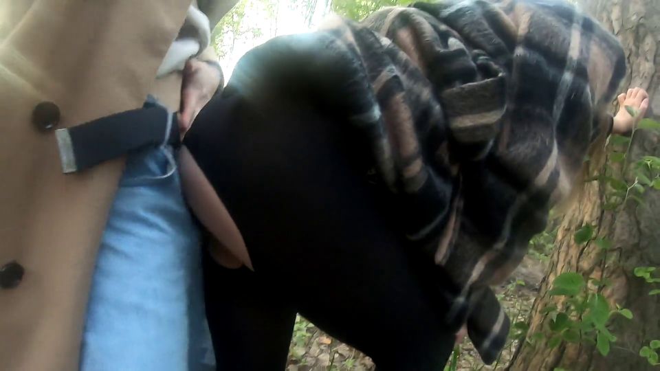 Risky Public Sex With Stepsister In Park. Ripped Pantyhose And Fucked D.