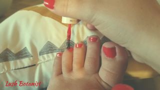 free video 25 Lush Botanist – Painting My Pretty Toes For You - big tits - fetish porn chloroform fetish-8