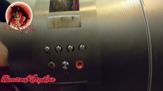 Kitty sucking dick on the elevator webcam BeastnKittyLovexox-2