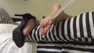 Wife Foot Torture! Amateur MILF in Hight Heels, Tickling, Spanking-2