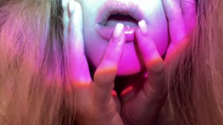 Babyheavanian - Drooling shiny lips - Lipstick fetish-2
