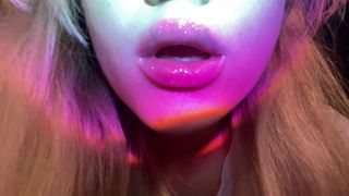 Babyheavanian - Drooling shiny lips - Lipstick fetish-5
