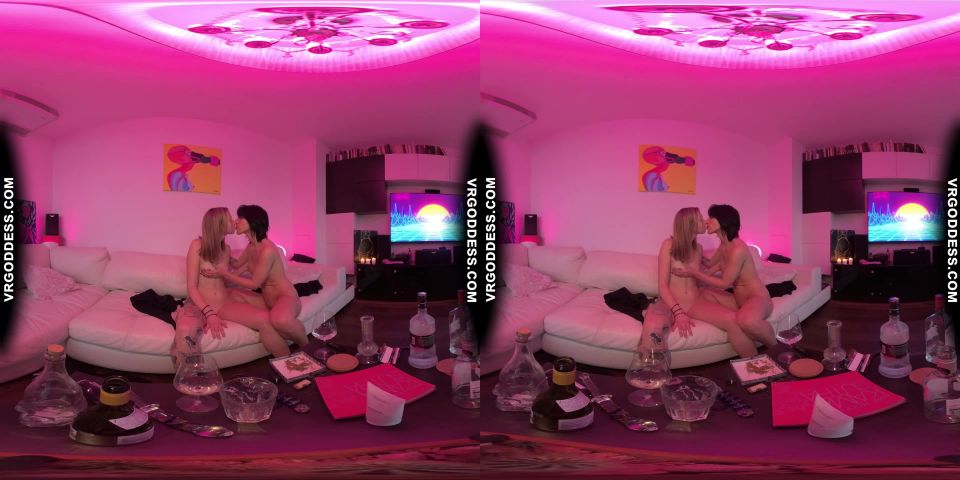 adult xxx video 22 [VRgoddess] Aesthetic Pink Blake Hanging Out Smoking Drinking With Sexy Alex Dil… - kissing - virtual reality doctor fetish