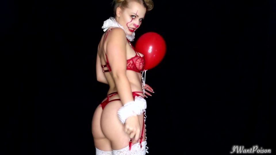 free adult clip 27 Goddess Poison - POISONWISE The erotic dancing clown, all femdom on pov 
