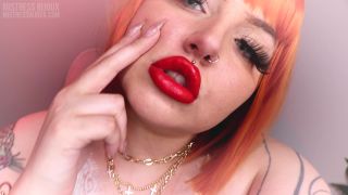 online xxx video 7 cnc fetish femdom porn | Miss Bijoux – Big Red Lips | lip fetish-3