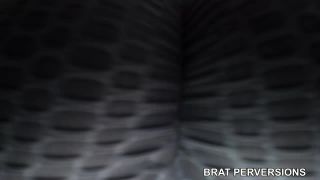 arab femdom Brat Perversions - Facesitting POV Round Ass in Tight Yoga Pants, pov on pov-0
