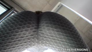 arab femdom Brat Perversions - Facesitting POV Round Ass in Tight Yoga Pants, pov on pov-2