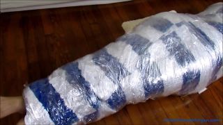 free online video 11 fetish pornstars Terra Mizu Clear Tape Mummification, fetish on bdsm porn-7