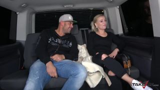 Sandra  Blonde takes ride on a dick to avoid police-3