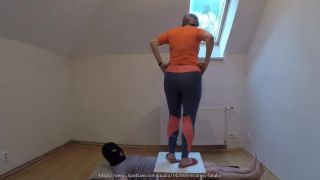 Mistress Fatalia – Fatalia in Birkenstocks on cockboard Femdom!-2