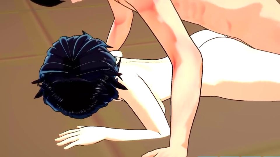 Wet Waifus - Kujirai has hot sex with her Ex - hentai 3d