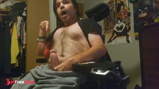 [GetFreeDays.com] Kevy 69s Sexy Wheelchair Man Orgasm compilation vol.1 Porn Stream February 2023-3