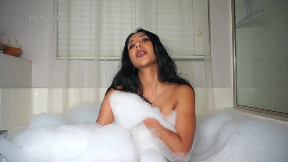 online video 15 Sloansmoans – Bubble Bath Tease | fetish | femdom porn femdom otk spanking