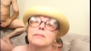 Dirty Old Grandma Takes A Load Of Jizz Teen-8