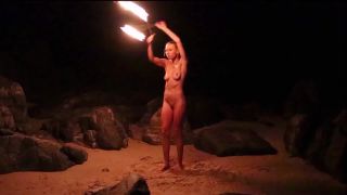 Mistress Alana - Nude Fire Dancing(Femdom porn)-2