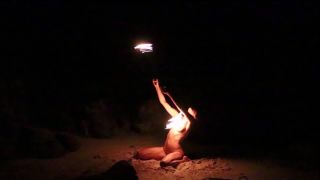 Mistress Alana - Nude Fire Dancing(Femdom porn)-5