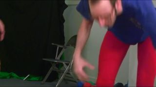 The guy gets kicked in the balls a lot.-8