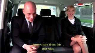 Leny Evil Curvy Secretary Barbara Nova Seduces Nervous Driver into Dirty Sex-1