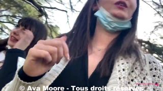 online clip 40 Ava Moore – We Suck a Student in the Toilets of a Park in Lyon with Luna Rival, teen bukkake orgy on blowjob porn -4