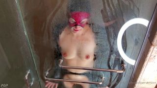 poperversion -Latex Shower with Masturbation and Breathplay Cum watch me   - by portraitofperversion from OnlyFans-2