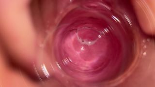 Cute PussyCamera deep inside Mia's vagina-1