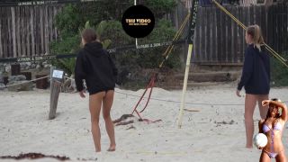  Voyeur beach bikini - TEEN BIKINI VOLLEYBALL DUO, voyeur on voyeur-0