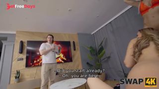 SWAP4K. Surprise Threesome seduced a busty beauty and cucked her boyfriend-6