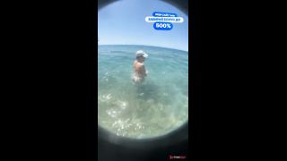 Beachside Romance Turning Heads with a Curvy Babe in a Sexy Bikini-3