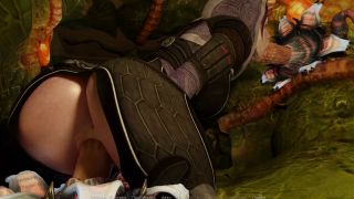 Lsd131313 - Cutie has fun with a horny plant monster-6