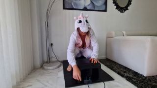 Unicorn Rides On A Sybian Sex Machine Until Gets Two Orgasms In A Row 1080p-0