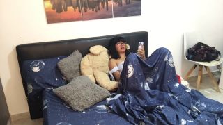 SalomeBonneth - My hot neighbor masturbating her pussy sends me a video-2
