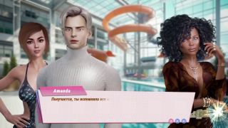 Outdoor Blowjob SEX Amnesia - Lover Sim EP8  Sucked off in the cinema, and was fucked in the park-5