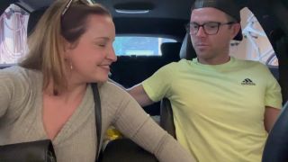 PilatesMilf - Stepmom Gets Railed in Car by Stepson - Creampie-2