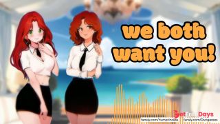 [GetFreeDays.com] ASMR  Two Horny Girls Share Your Cock at the Milking Table Threesome AUDIO Ft. GirlInDungarees Sex Leak May 2023-5