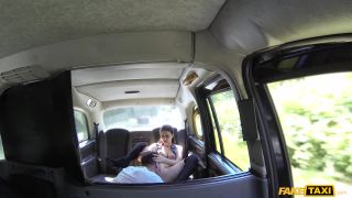 Horny couple get it on in rear of cab Teen-8