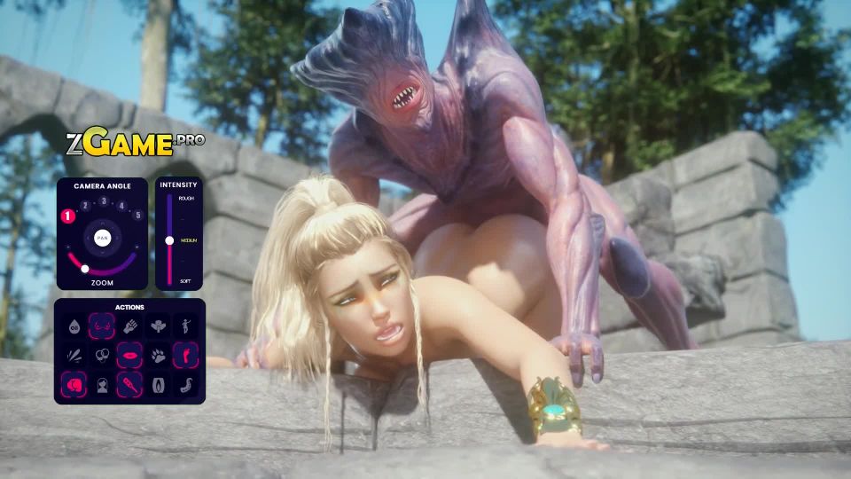 3d hentai little girl Farina fucked by Hard Monster, english on parody