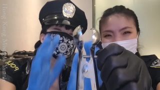 free online video 14 Mistress Yannie - Two sexy officers body searching a suspect - goddess worship - fetish porn panty fetish porn-4