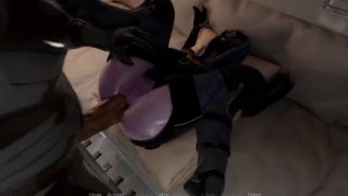 Paranormal S pussy met her XXXL cock. Action Galaxy Hentai Game-6