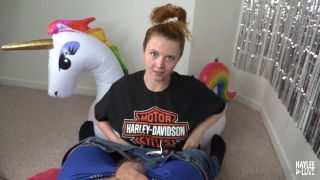 HayleeLove () Hayleelove - a nice bj video for you its pov and finishes with cum all over my chest 02-09-2020-4