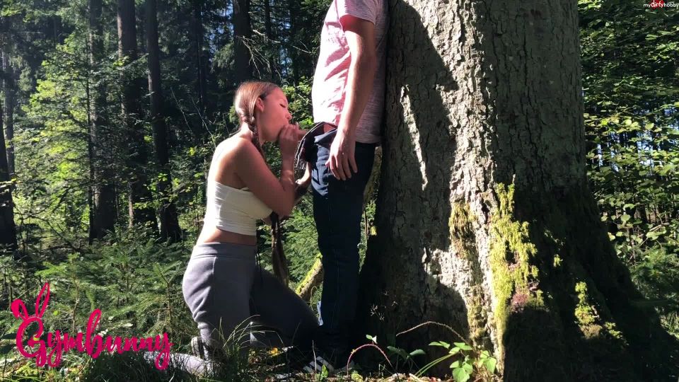 Gymbuny - De neia Tittn eigweiht - Erster Cumshot nach der Brust OP