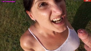 [K2S.CLUB] CrazyAngel - Schwanzexplosion nach geiler NS-Shirt-Sauerei - HD 720P-4