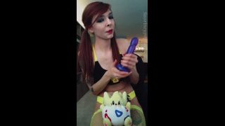 Snortneypoptart – Hot Anime Girl Trains Throat For Stuffie 720×1280 HD Pantyhose!-3